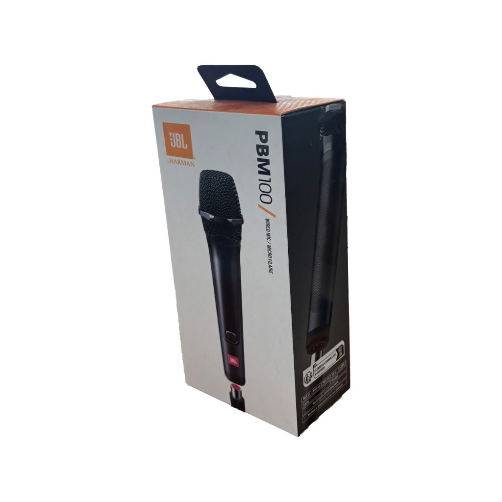 מיקרופון חוטי JBL PBM100 לקריוקי ומסיבות - יבואן רשמי 2 מיקרופון JBL PBM100 – איכות שמע גבוהה לקריוקי והופעות