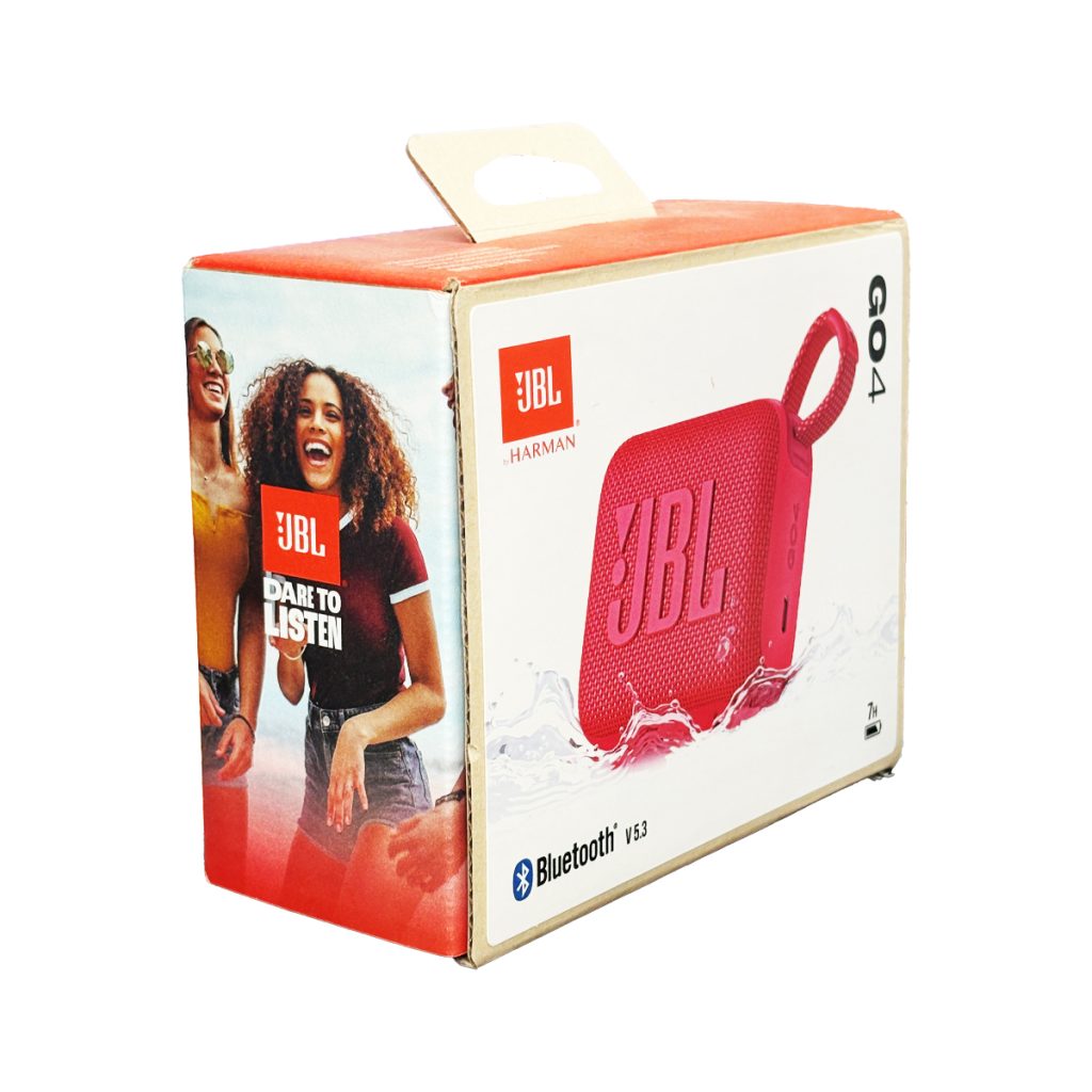 רמקול JBL Go 4 אלחוטי נייד Bluetooth – בצבע אדום 2 רמקול JBL GO 4 נייד Bluetooth בצבע אדום