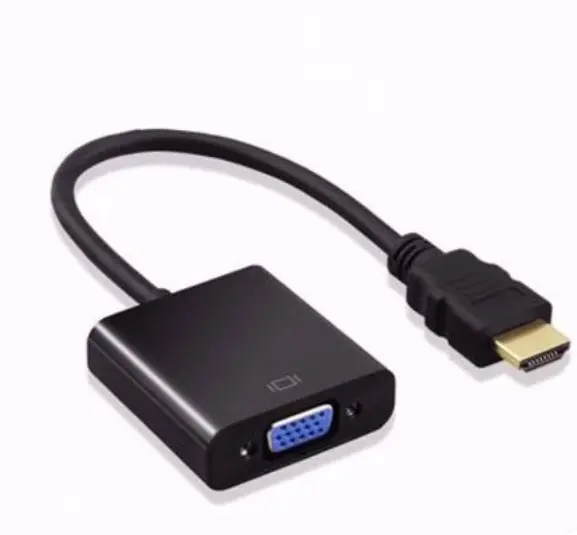 מתאם HDMI ל-VGA | HDMI to VGA Adapter איכותי לחיבור מסכים ומחשבים