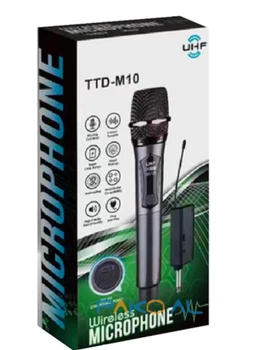 מיקרופון אלחוטי TTD-M10 | אוניברסלי, נייד, רב-תכליתי וקומפקטי