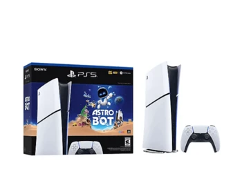 קונסולה דיגיטלית PS5® SLIM ושובר למשחק ASTRO BOT
