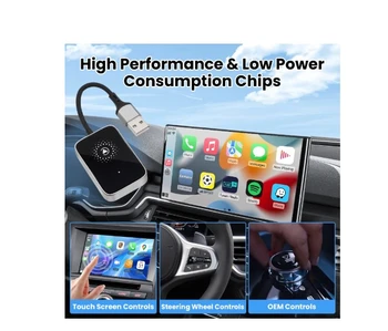 CarPlay & Android Auto |‎ מתאם אלחוטי אוניברסלי לרכב