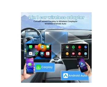 CarPlay & Android Auto |‎ מתאם אלחוטי אוניברסלי לרכב