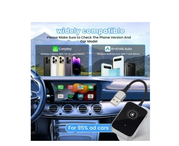 CarPlay & Android Auto |‎ מתאם אלחוטי אוניברסלי לרכב