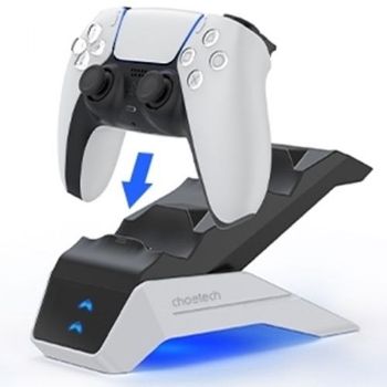 עמדת טעינה CHOETECH דגם Sony controller PS5