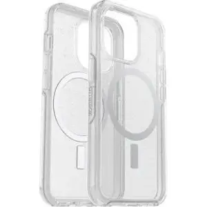 כיסוי Otterbox לאייפון 13 פרו | דגם Symmetry Stardust | MagSafe שקוף