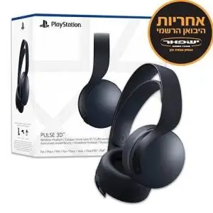 אוזניות גיימינג PULSE 3D שחורות - יבואן רשמי סוני