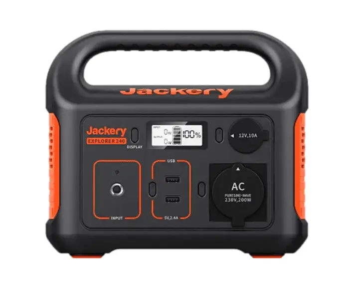 תחנת כוח ניידת Jackery Explorer 240 | טעינה בכל מקום 1 תחנת כוח ניידת Jackery Explorer 240 | טעינה בכל מקום