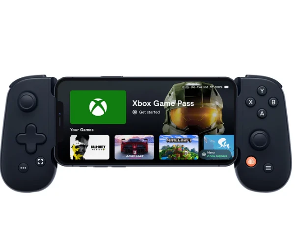 בקר גיימינג Backbone One Black | תואם XBOX | לאנדרואיד ו־iPhone 15 1 בקר גיימינג Backbone One Black | תואם XBOX | לאנדרואיד ו־iPhone 15