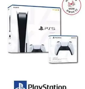 קונסולה PLAYSTATION 5 825GB + שלט נוסף סוני