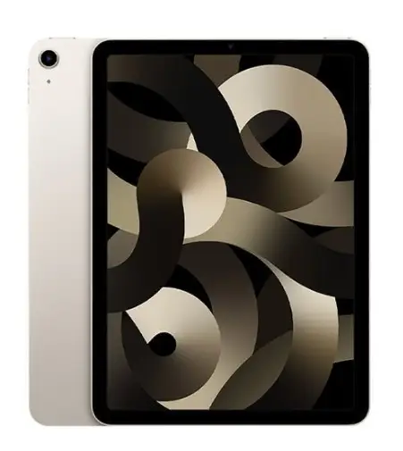 אייפד אייר 5 256GB | Apple iPad Air 5th Gen 1 Apple iPad Air 5 256GB בצבע אפור חלל מבט קדמי ואחורי