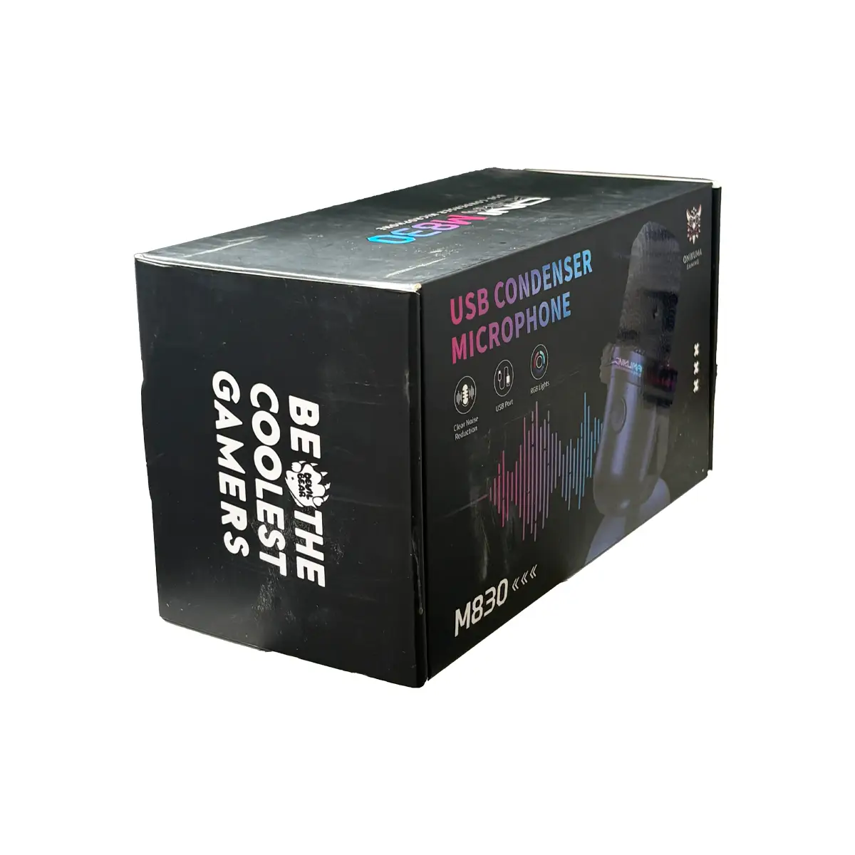 Onikuma M830 USB Condenser Microphone for Gaming, PC Streaming, Podcast, RGB Light & Noise Reduction_2 Onikuma M830 USB Condenser Microphone for Gaming PC Streaming Podcast RGB Light Noise Reduction 2