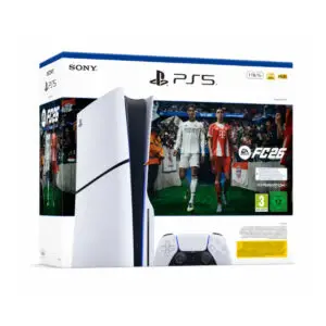 קונסולת Sony PlayStation 5 Slim 1TB מהדורת דיסקים עם קוד EA Sports FC 26