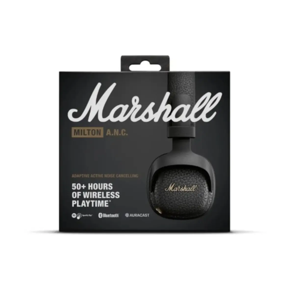 Marshall Milton ANC Wireless Headphones Box אוזניות אלחוטיות Marshall Milton ANC באריזה המקורית
