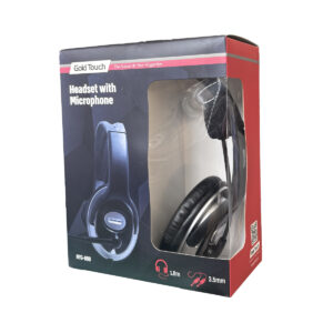 אוזניות עם מיקרופון Gold Touch – Headset איכותי למחשב