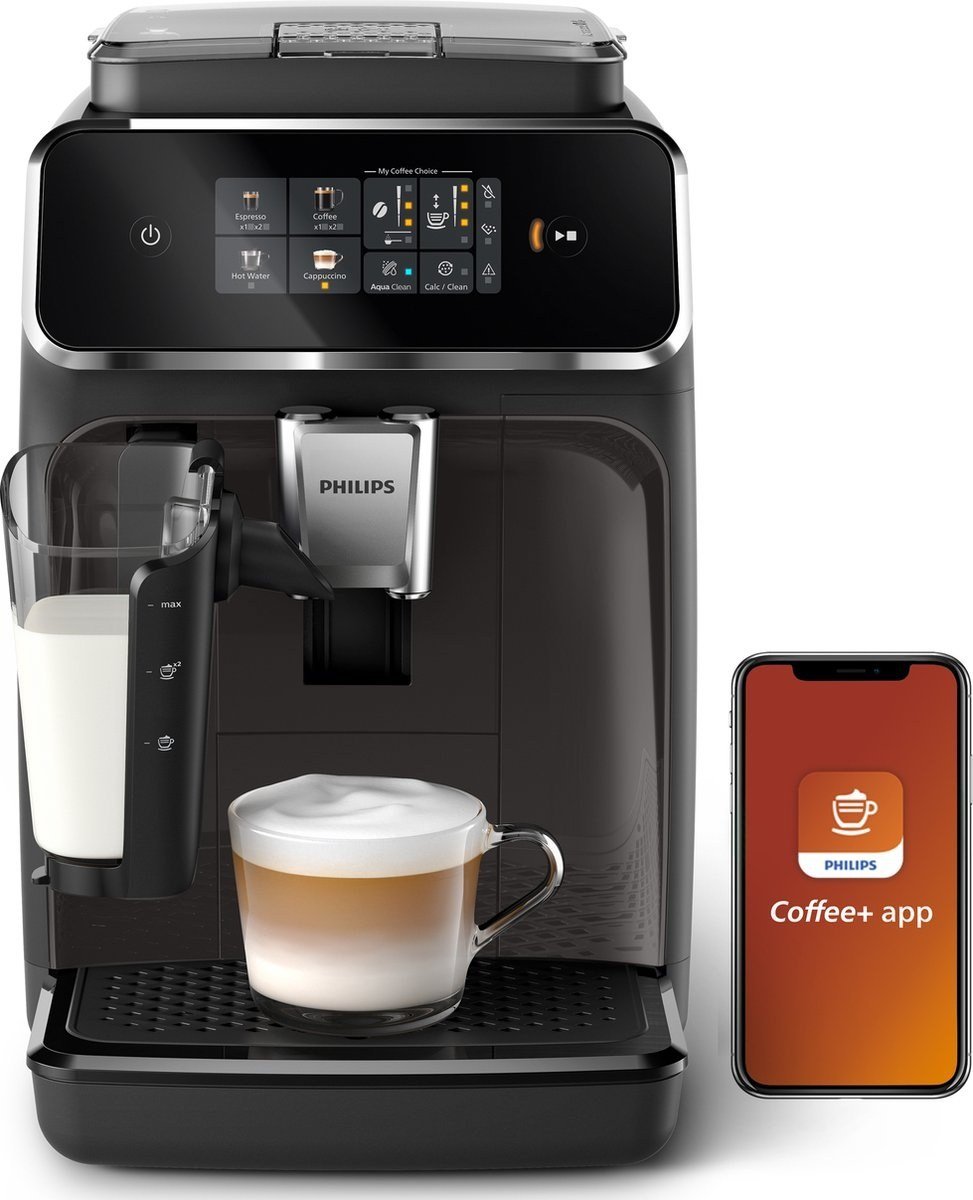 Philips EP2334/10 Coffee app מכונת Philips EP2334/10 LatteGo עם אפליקציית קפה