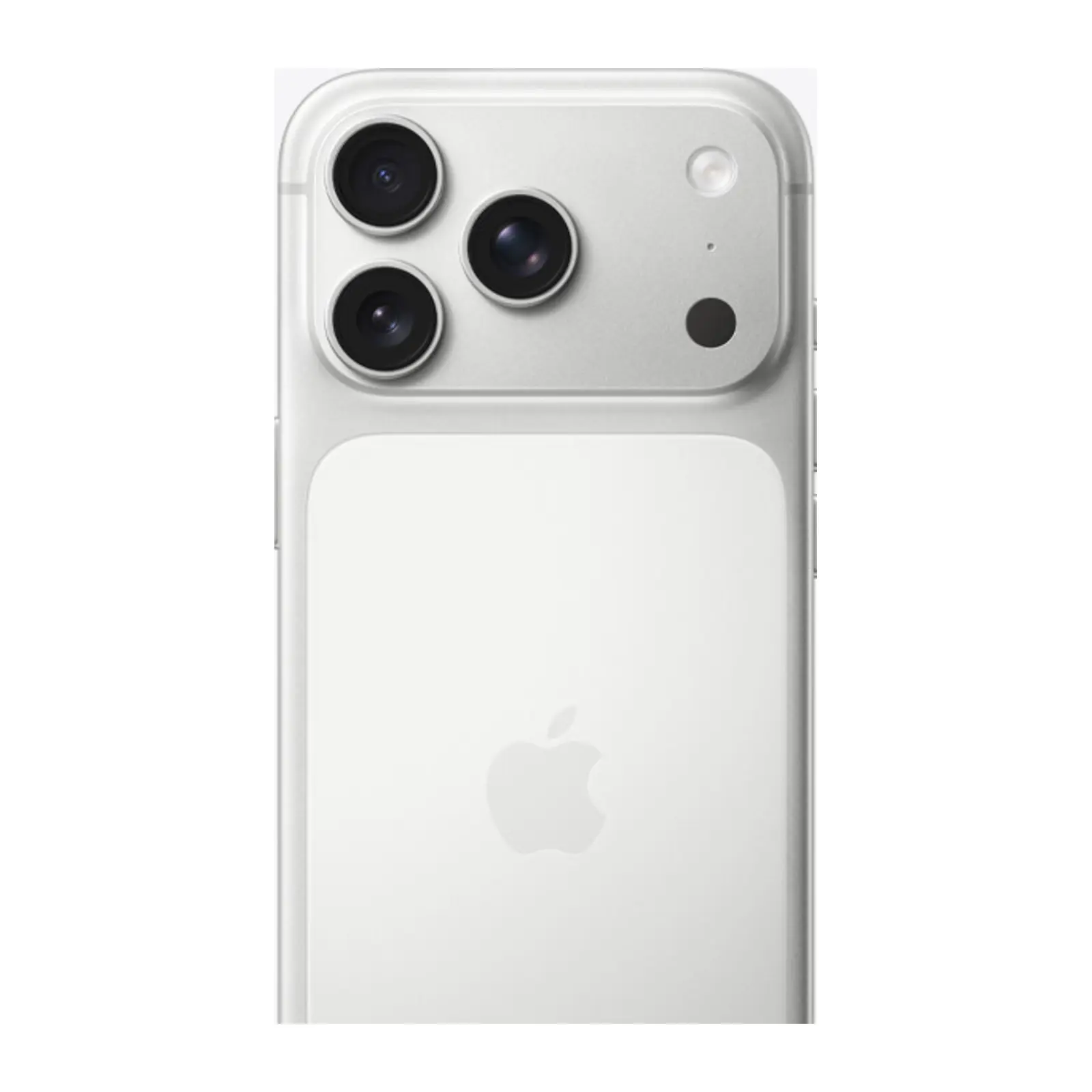 Apple iPhone 17 Pro Silver – מבט אחורי אייפון 17 פרו כסוף במבט אחורי