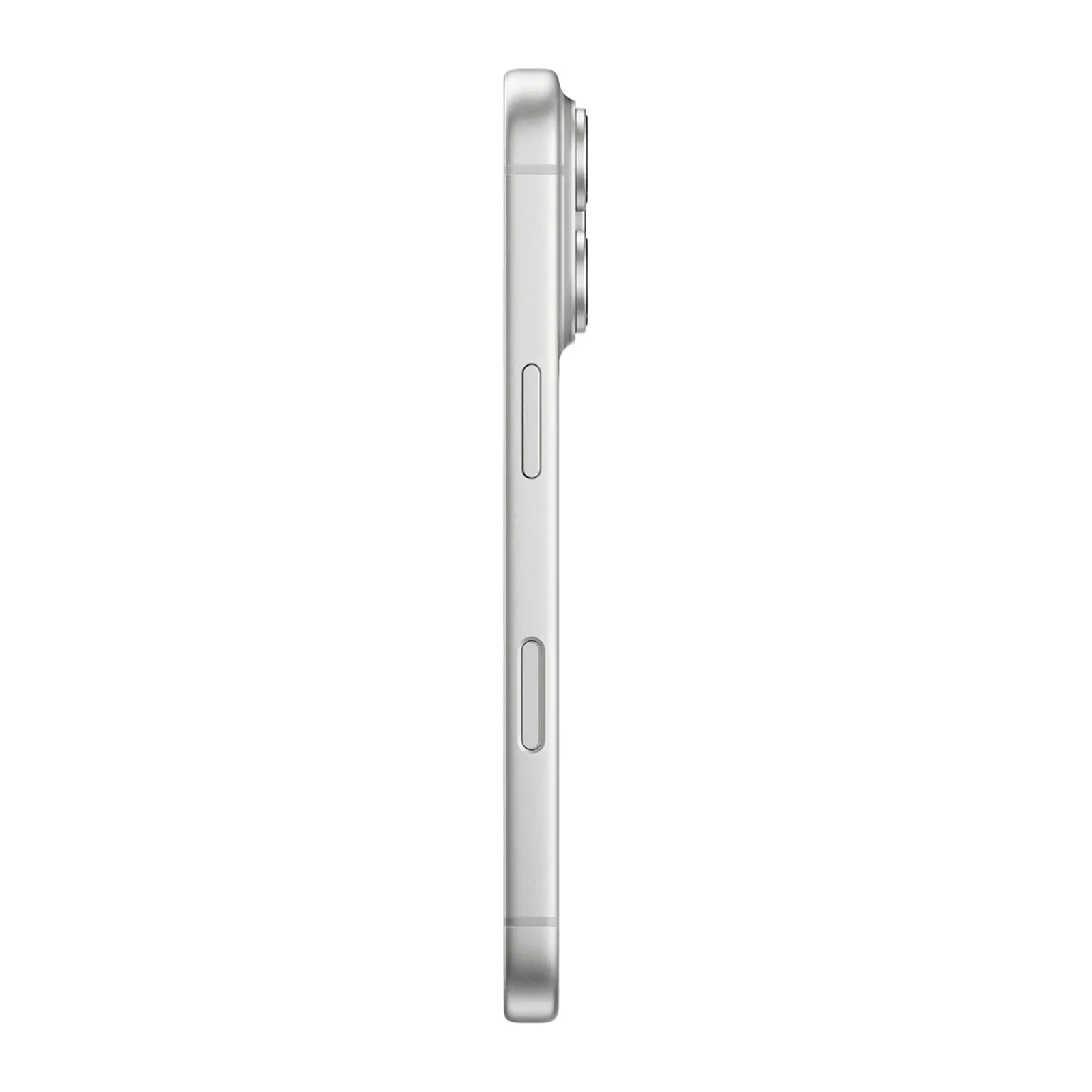 Apple iPhone 17 Pro Silver – מבט צד אייפון 17 פרו כסוף במבט צד