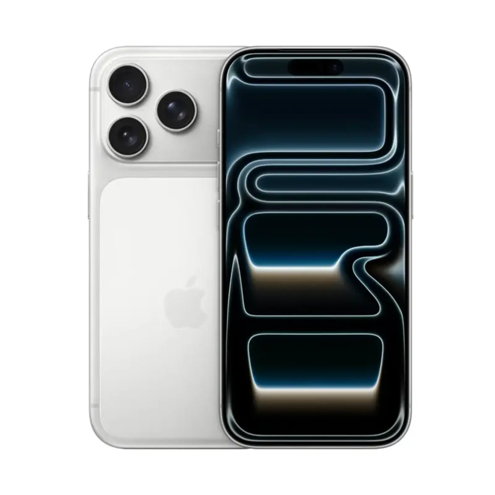 Apple iPhone 17 Pro Silver – מסך ומבט אחורי אייפון 17 פרו כסוף עם מסך Super Retina XDR