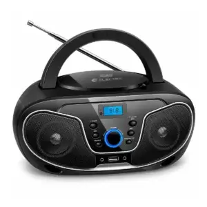 רדיו דיסק נייד Electra BOOMBOX BB-960 שחור עם Bluetooth ונגן CD