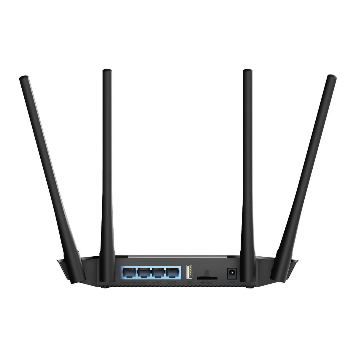 cudy-lt400-router-back חיבורים אחוריים בראוטר Cudy LT400