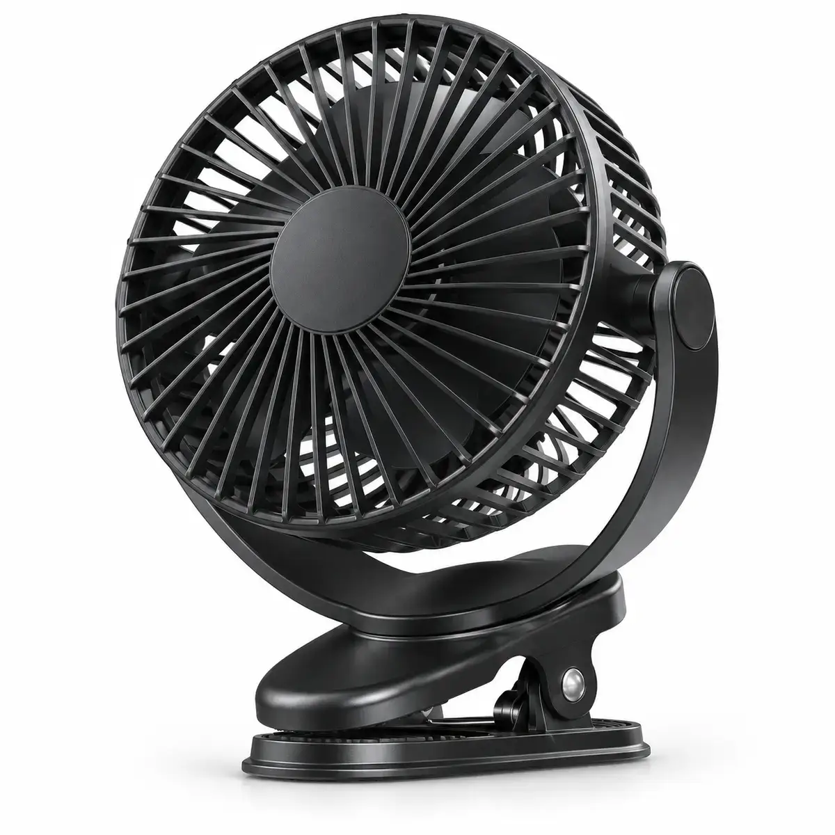 מיני מאוורר נייד Portable Clip Mini Fan עם קליפס מתכוונן – שחור 1 Portable Clip Mini Fan – מיני מאוורר נייד עם קליפס מתכוונן שחור