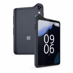 טלפון Qin K25 שחור 128GB ו־4GB RAM – מסך מגע וגב בזווית