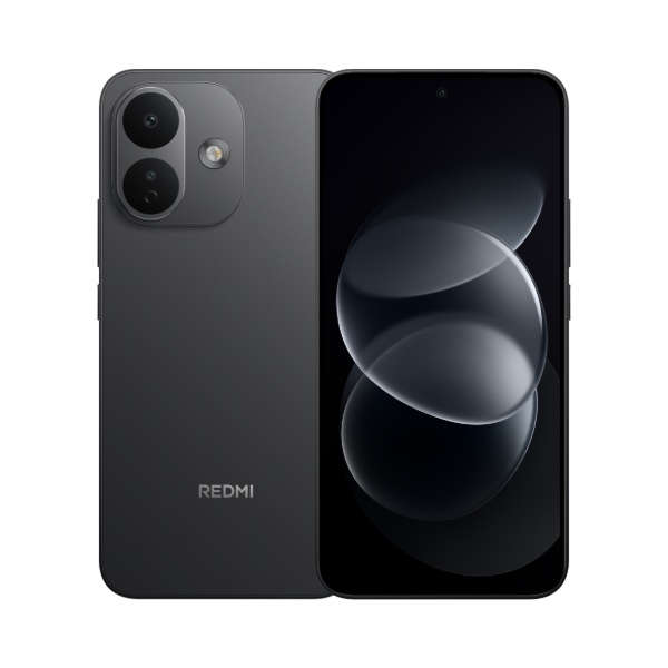 Xiaomi Redmi Note 17 Pro 5G 256GB שחור – מבט קדמי ואחורי