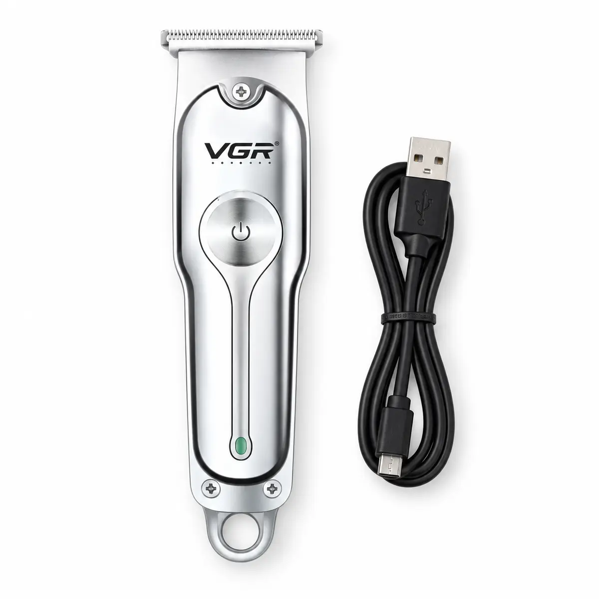 VGR V-071 – טעינת USB Type-C מכונת תספורת VGR V-071 עם כבל טעינה USB Type-C