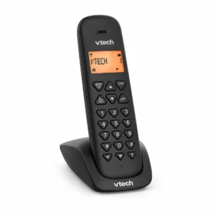 טלפון אלחוטי VTech ES2710A שחור על בסיס טעינה – זווית מוצר