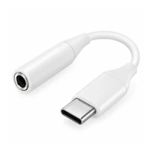מתאם USB-C ל־3.5 מ״מ לבן – תמונה ראשית