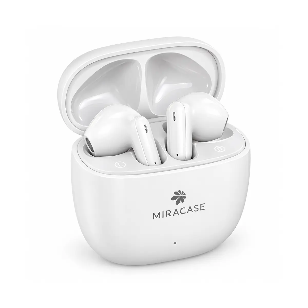 Miracase MTWS140 בקייס טעינה אוזניות Bluetooth Miracase MTWS140 בתוך קייס הטעינה